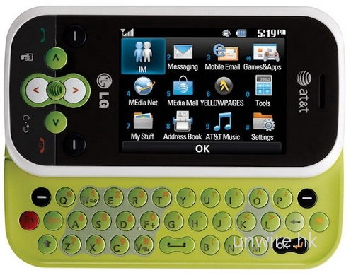 $29美元QWERTY手機開售 – LG NEON