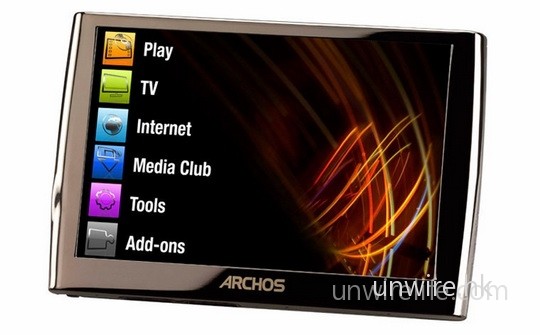 Archos 5 Internet Tablet 外國開箱影片