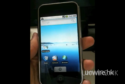 用 iPhone 跑 Android，可打電話