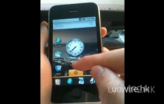 iPhone 3G 成功運行 Android