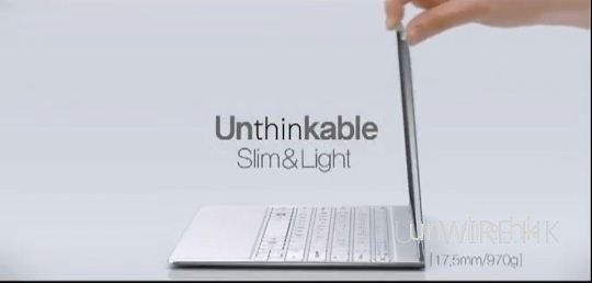 超輕!一張膠紙痴實部 LG X300 Notebook