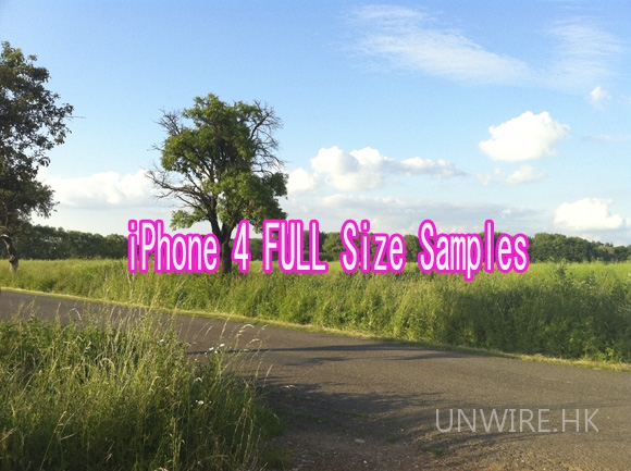最新 iPhone 4 相片樣本 (非官方 Sample)
