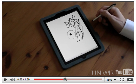 pressure sensing on iPad