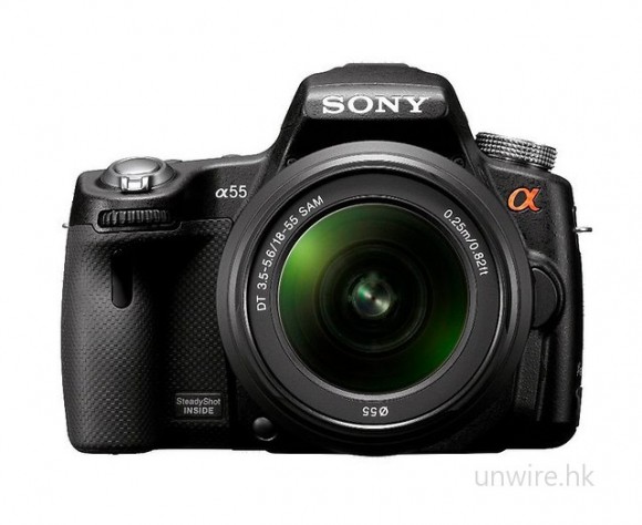 首張 Sony A55 及 A33 機身相片