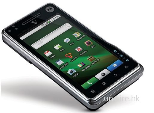 800像素鏡頭 : Motorola Milestone XT720 下週一在港發佈
