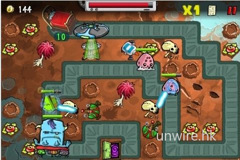[iPhone] 7/9 限時免費 : 得意公仔守城 Game – The Creeps!