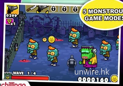 [iPhone] 30/9 限時免費 : 按到手指抽筋打喪屍