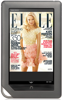 7吋彩色電子書 – Nookcolor下月推出