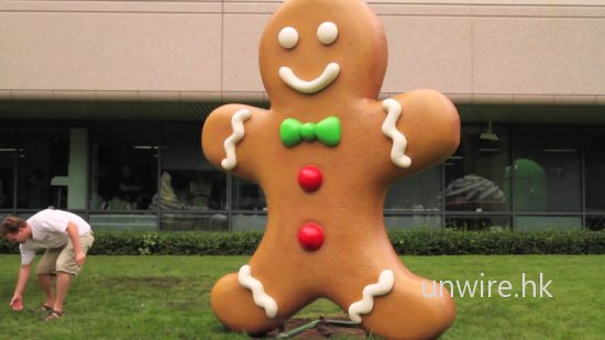 薑餅人已到達Google總部