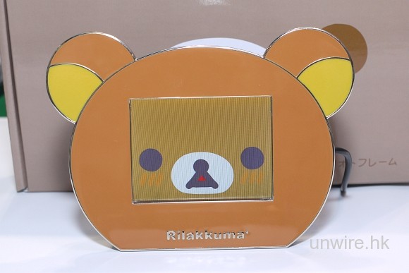 鬆弛熊數碼相架 – 趣怪表情多!