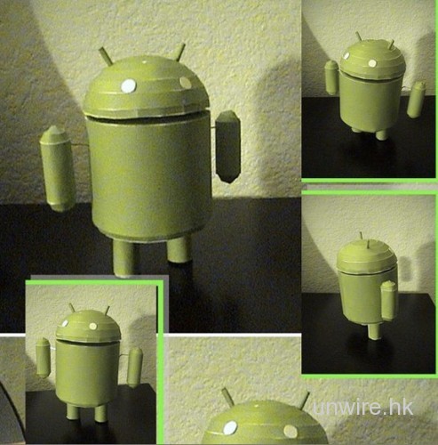 想擁有Android公仔嗎？用紙就可以自製了