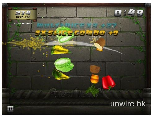 [iPad/限時免費] 切菜!切粟米！切盡一切蔬菜