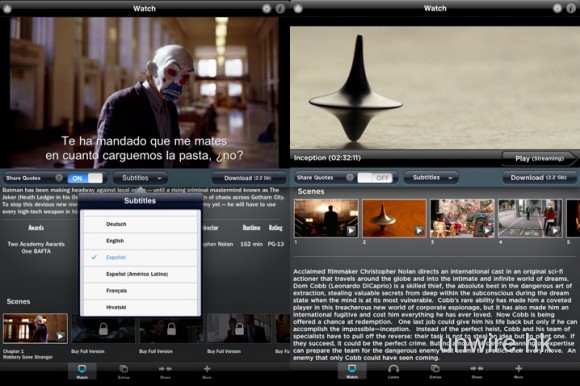 華納兄弟將電影內容包裝成 iOS App 推出