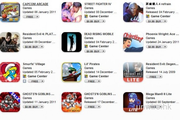 Capcom 大作遊戲全部 $0.99 ！街霸/DMC 4/Dead Rising/生化4/逆轉