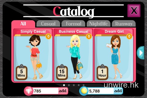 [iPhone] 時裝大亨 – 《Fashion Story》