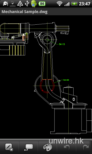 [Android] 直接開啟工程繪圖 -《AutoCAD WS》