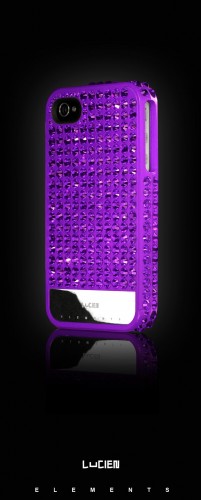 施華洛世奇水晶 + 法國名牌 + 人手鑲嵌 iPhone4 Case = $1,398