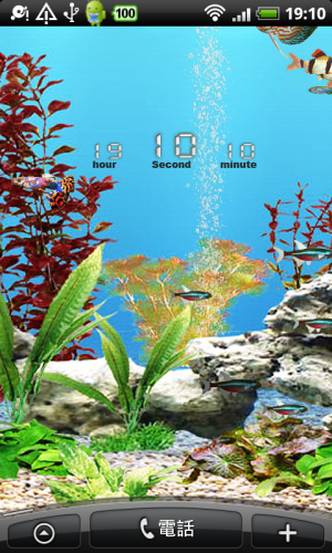 [Android] 水族箱動態 Wallpaper -《My Aquarium》