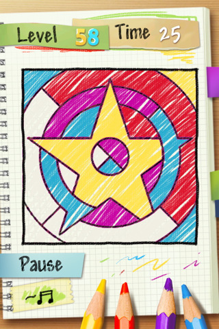 [iPhone] 四色猜想 – 《Doodle Fill – An Addictive Casual Game For All》