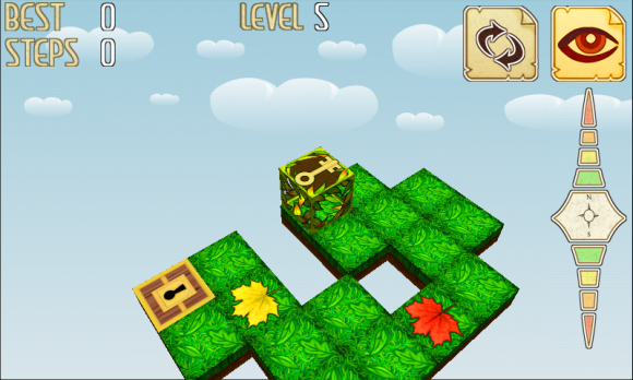 [Android] 滾動立方體開鎖解謎 -《Roll It》