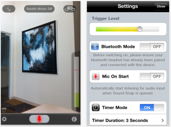[限時免費] 聲控拍攝SoundSnap