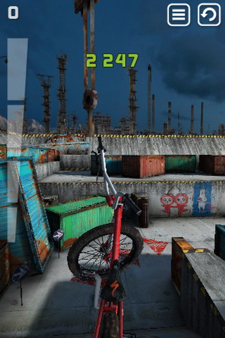 [iPhone] 手指踩單車 – 《Touchgrind BMX》