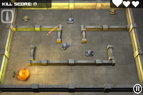 [iPhone] 坦克車大作戰 – 《Tank Hero》