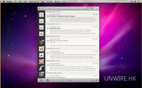 Reeder for Mac 正式登場