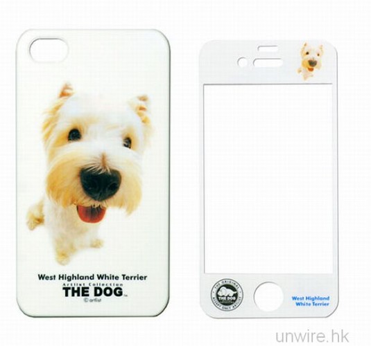 可愛大頭狗 The DOG 官方 iPhone 4 保護殼