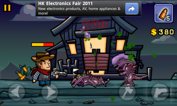 [Android] 西部牛仔抗異形 -《Aliens Invasion》