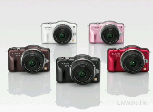 Panasonic GF3 正式推出，香港售價為 $4,590