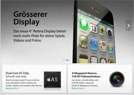 密技進入 Apple 官網 iPhone5 內頁?