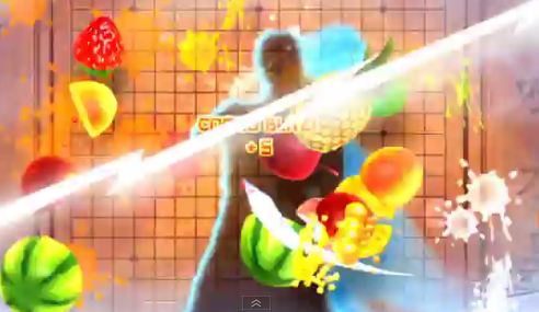 手機名 Game 「Fruit Ninja」移殖到 Xbox360 體感 Kinect 上 !