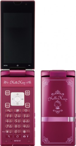 Sharp 007SH :防水 + Hello Kitty + Android 摺機登場