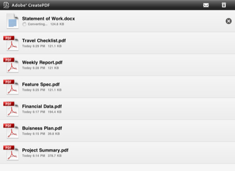 [iOS] 與桌面同級的 Adobe CreatePDF