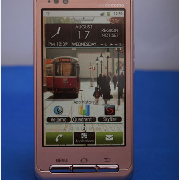 女士日系防水薄身 Android 手機  – Fujitsu F-12C