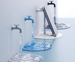 超有創意！流水 iPhone / iPad 架 – Elecom JAGUCHI