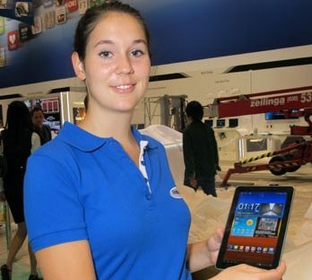 IFA 現場真機速試 Samsung Galaxy Tab 7.7