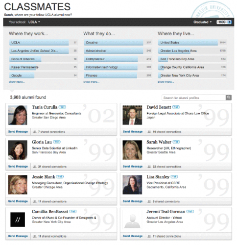 舊同學大募集，LinkedIn幫到你