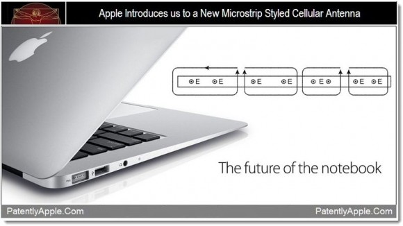 Apple微帶蜂窩天線專利曝光