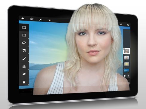 相片達人! Adobe Photoshop Touch 登陸 Android Tablet