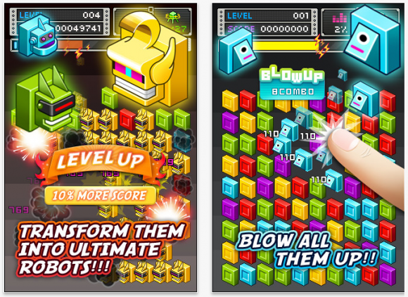 [限時免費] 像素風方塊音樂遊戲Blowup!!