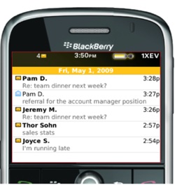 Google將終止對BlackBerry版Gmail App的支援