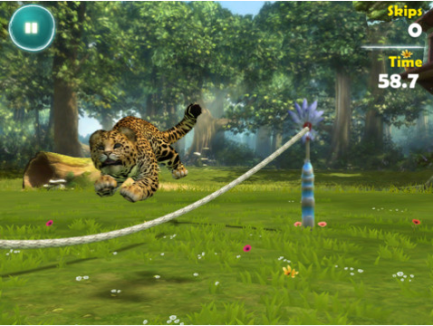 Microsoft在iOS首次推出遊戲：Kinectimals