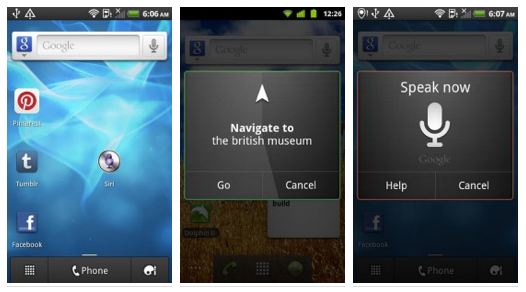 Android Market出現「官方版Siri」？小心中伏