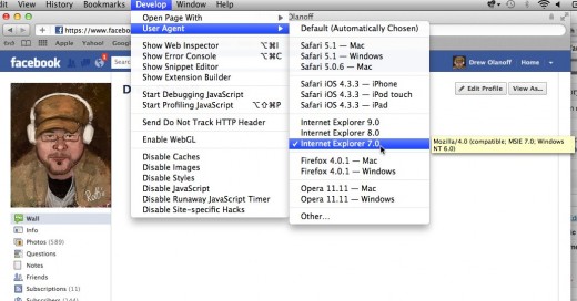 討厭Facebook Timeline介面？可試用IE7
