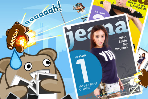 [iOS] 毒爆！Angry Jeana 打怪搶寫真