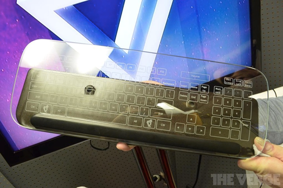 性感！透明 Keyboard 現身！