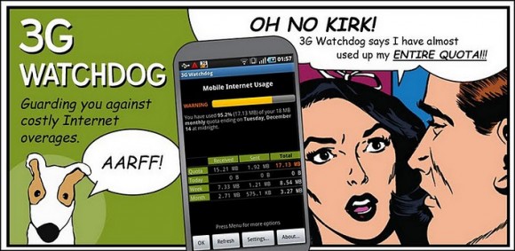 [Android] 取消無限上網點算好!? 養隻 3G 小狗看門口!