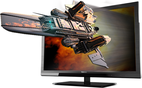 內置 Wifi 可玩 Skype. Toshiba 3D LED 240Hz 液晶體 HDTV – 47TL515U